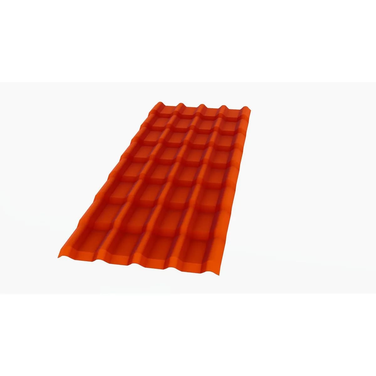 Lámina termoacústica Multicapa Klar TK Teja de 1.04 x 3.06 m Rojo