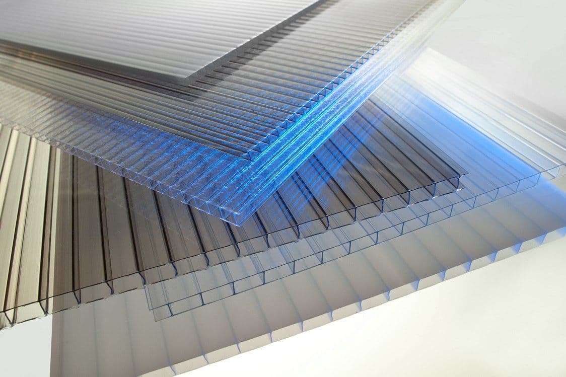 Lámina de policarbonato celular